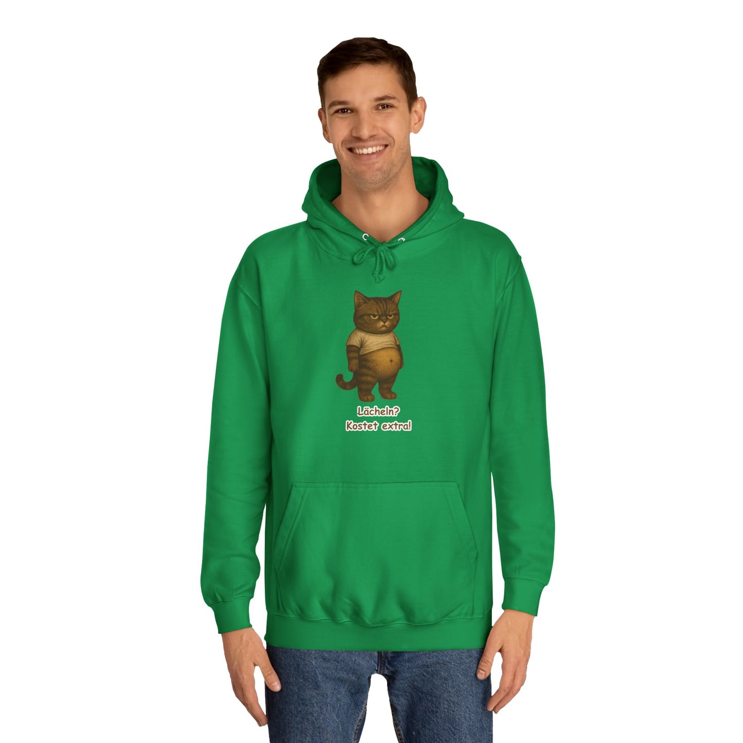 Lächeln? Kostet extra! Unisex Hoodie