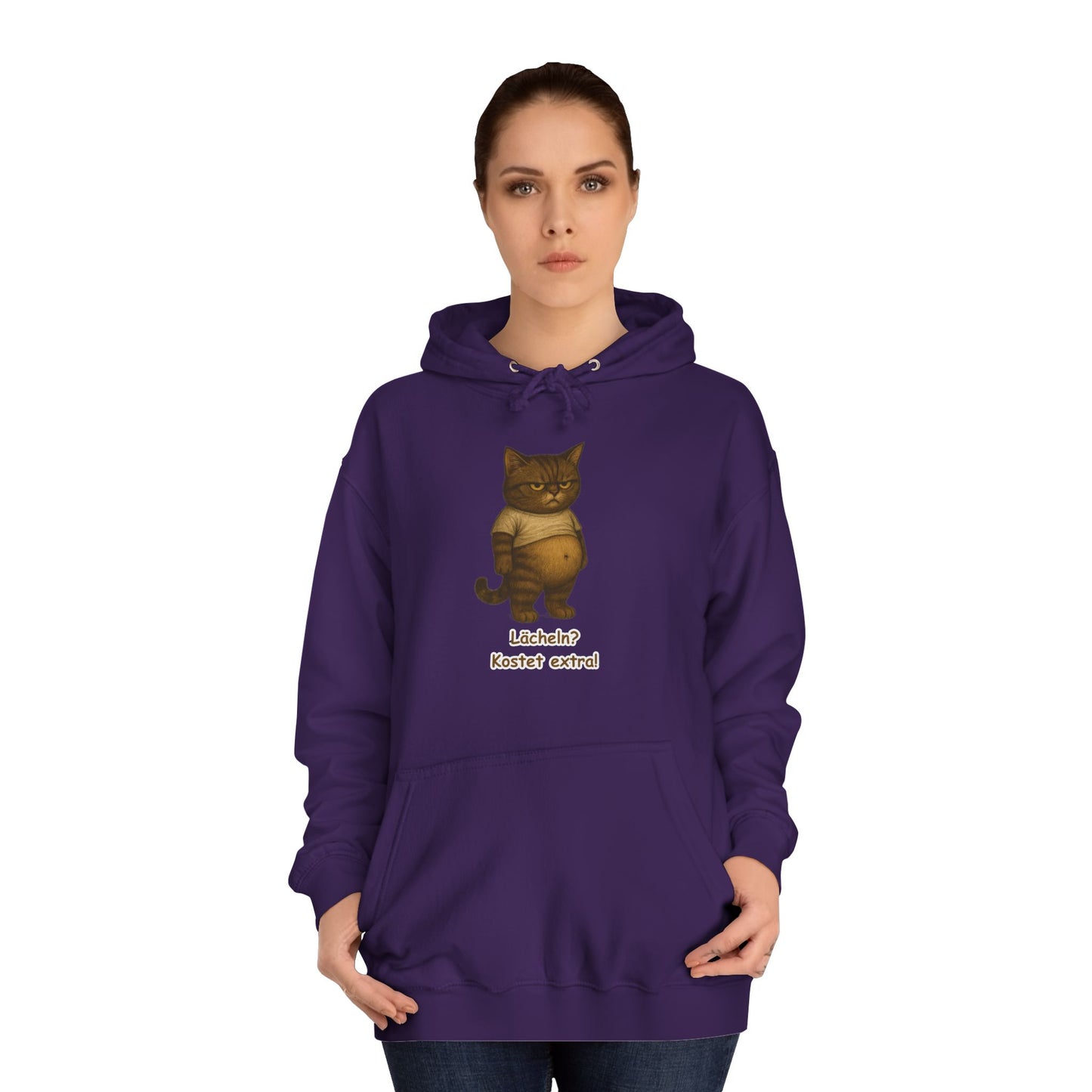 Lächeln? Kostet extra! Unisex Hoodie