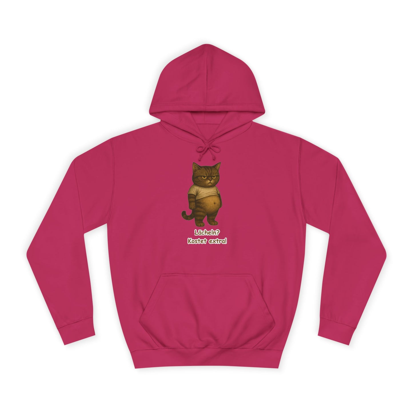 Lächeln? Kostet extra! Unisex Hoodie