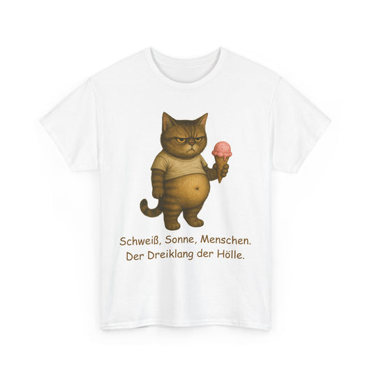 Der Dreiklang der Hölle. T-Shirt (100% Baumwolle)