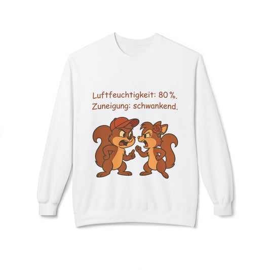 Zuneigung: schwankend Sweatshirt (80 % ringgesponnene Baumwolle)