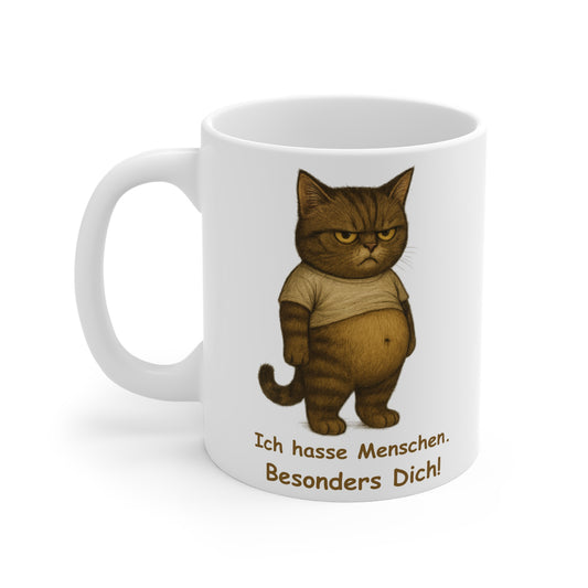 Ich hasse Menschen Tasse