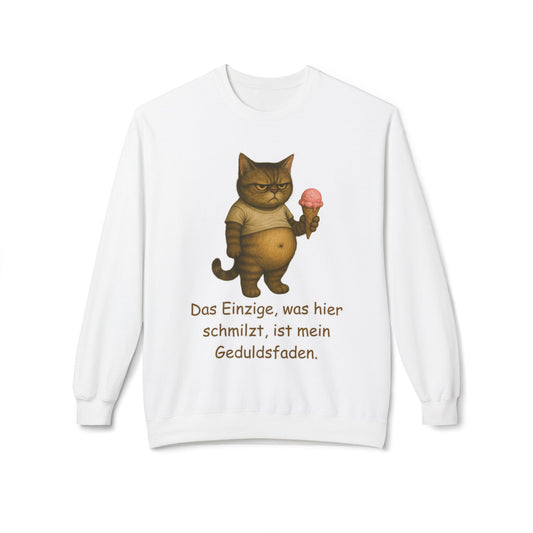 Geduldsfaden Sweatshirt (80 % ringgesponnene Baumwolle)